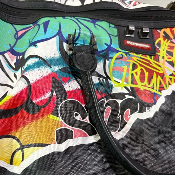 Sprayground Multicolor Graffiti Men's Bag - Picture 12 of 13